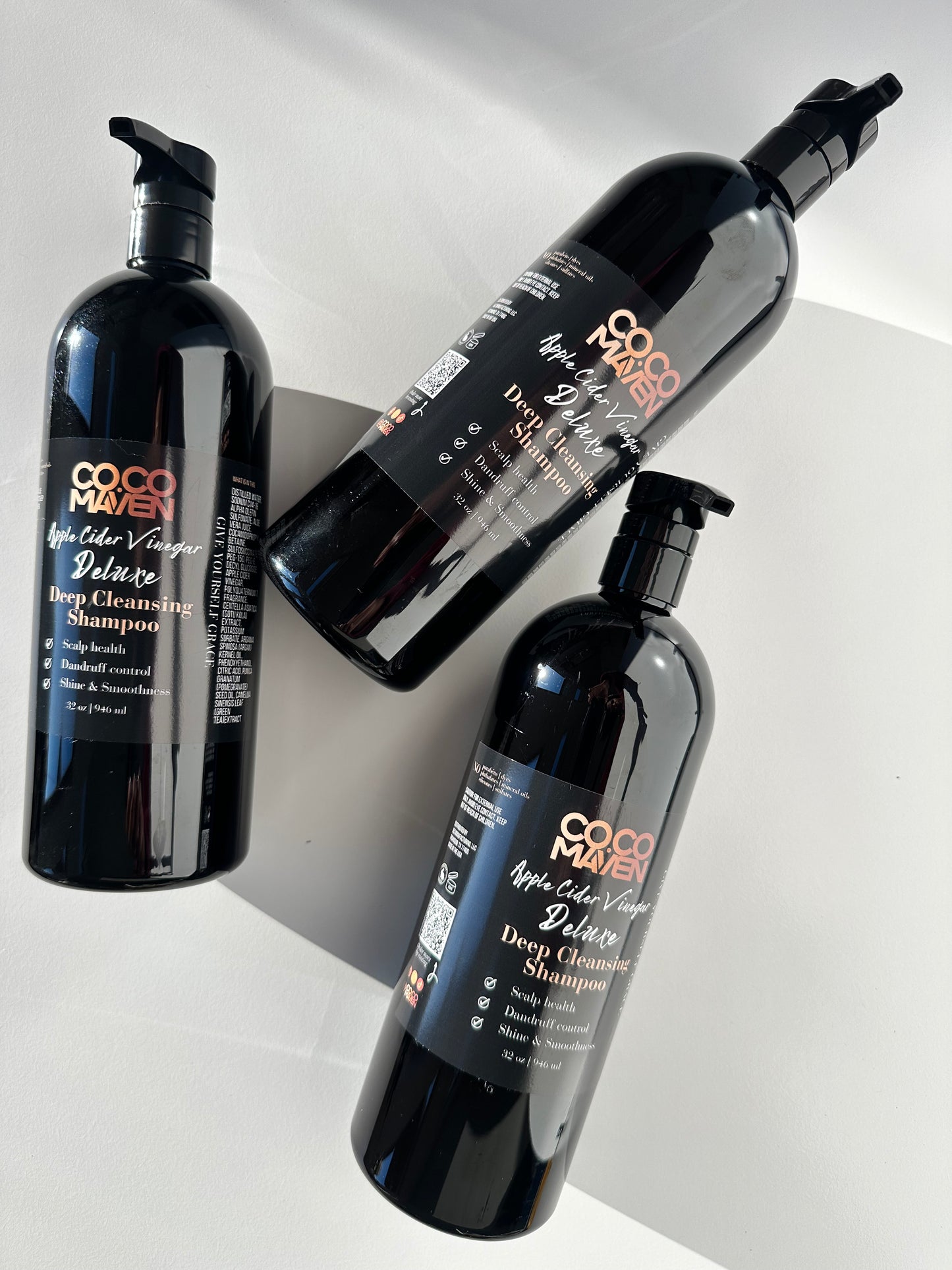 Apple Cider Vinegar Shampoo DELUXE 32oz